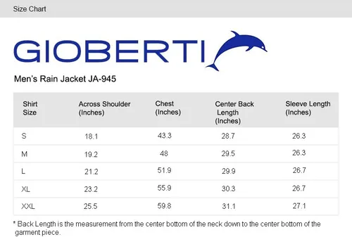Vista 6 de Gioberti Chaqueta impermeable para hombre