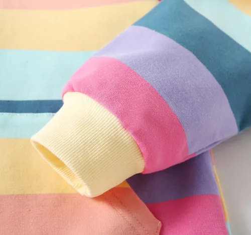 Vista 4 de Julerwoo - Sudaderas de algodón para niña, color rosa, con capucha y estampado de dinosaurios