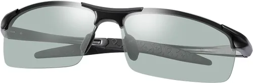 Vista 7 de YIMI Gafas de sol deportivas polarizadas fotocrómicas para hombre, ciclismo, pesca, conducción, protección UV, gafas antirreflejos