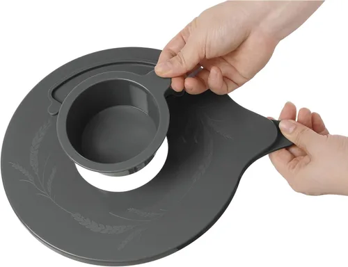 Vista 7 de Lawenme KitchenAid K5GB - Cubierta para cuenco de vidrio para batidora de 5 cuartos de galón con cabezal inclinable, protector contra salpicaduras
