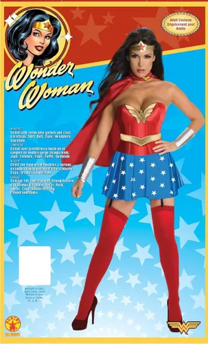 Vista 5 de Rubie's womens Dc Comics Wonder Woman Corset Costume