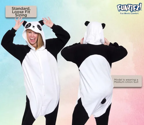 Vista 59 de Funziez! - Disfraz de Halloween para adultos, disfraz de animales y criaturas marinas, mameluco afelpado para cosplay, para mujeres y hombres