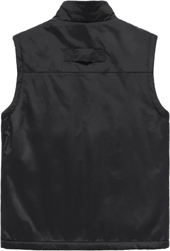 Vista 4 de AKuVoL Chaleco ligero Softshell para hombre, impermeable, chaleco acolchado a prueba de viento para golf y correr