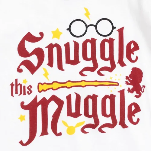 Vista 4 de Harry Potter Conjunto de camisa y pantalones de pijama para bebés y niños pequeños