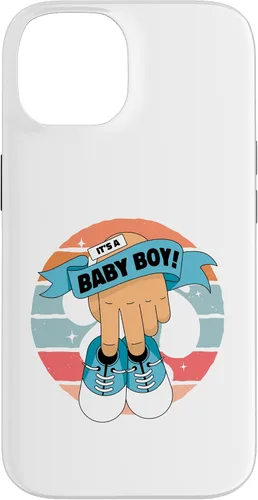Vista 4 de It's a boy, Pregnancy, New Parents, Gender Reveal Newborn Case for iPhone XR