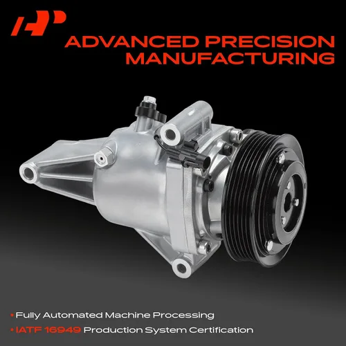 Vista 3 de A-Premium Compresor de aire acondicionado con embrague compatible con Suzuki SX4 2.0L 2010-2013, SX4 Crossover 2.0L 2012, con polea de 6 ranuras