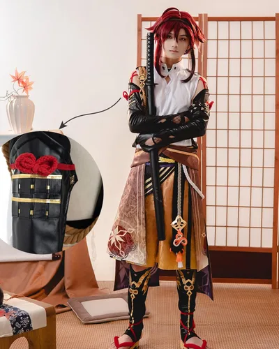Vista 2 de Nuoqi Beidou Baal Yae Miko Venti - Conjunto completo de disfraces de anime y cosplay para mujer