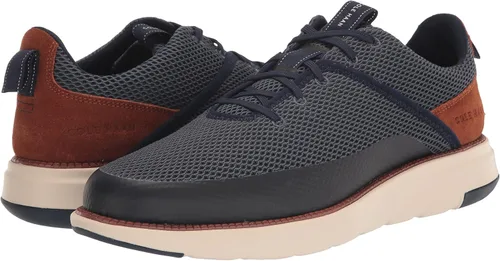 Vista 7 de Cole Haan Tenis Grand Atlantic para hombre, Marine BlueBritish Tan