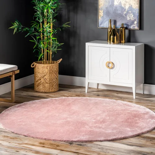 Vista 29 de nuLOOM Alfombra de Área Cuadrada de 6 pies Cozy Plush SuperiorWash, Lavable a Máquina, Antideslizante, Alfombra Shag Suave y Esponjosa para Sala