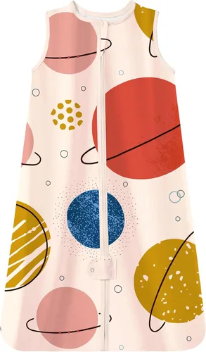 Vista 54 de TotAha Toddler Sleep Sack 2T-4T 0.5 TOG Wearable Blanket Sleeping Bag Safari de África