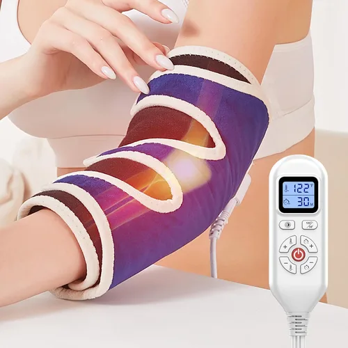 Vista 13 de JOBYNA Tobilleras térmicas para fascitis/tendinitis de Aquiles, alivio del dolor, 1 paquete de almohadilla térmica eléctrica de tobillo
