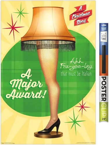 Vista 11 de Trends International A Christmas Story - Póster de pared de lámpara, 34 pulgadas de largo x 22.4 W, versión premium sin marco