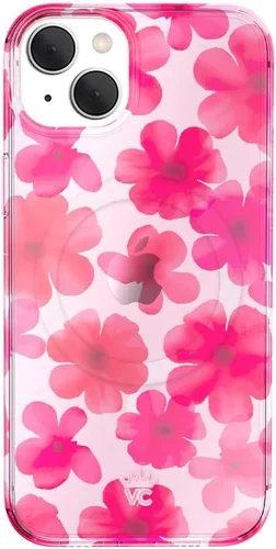 Vista 158 de VELVET CAVIAR Funda compatible con MagSafe para iPhone 15, probada en caídas de 10 pies, estampado de leopardo y amatista morada