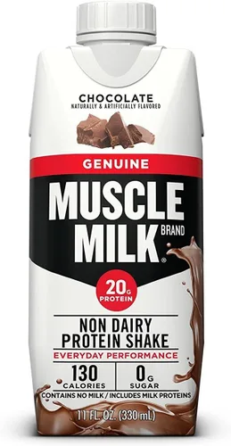 Vista 9 de Muscle Milk Batido de proteína genuino de 0.7 oz, 59200, 1, 1