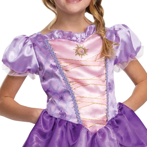 Vista 4 de Recycled Blend Rapunzel Costume, Official Disney Tangled Costume