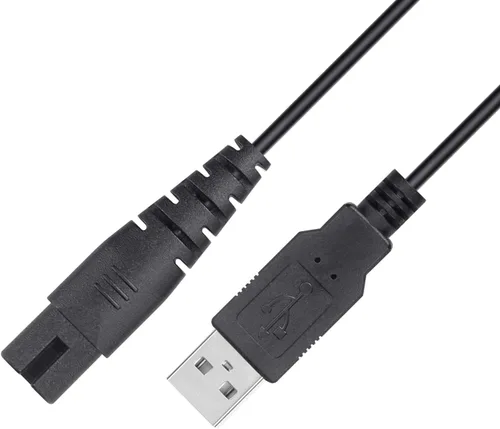 Vista 3 de Cable de carga de repuesto para hilo dental de agua de Nicefeel, Mospro, Cremax inalámbrico, Zerhunt, cable de carga, paquete de 2