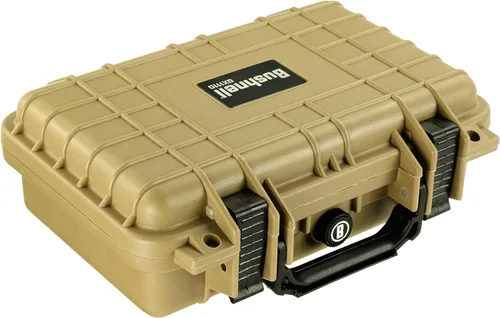 Vista 8 de Bushnell Funda rígida compacta impermeable de 11.6 pulgadas para binoculares, óptica, equipos, a prueba de golpes y listo para la TSA (bronceado)