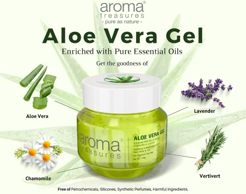 Vista 6 de Aroma Treasures Gel Aloe Vera 4.41 oz