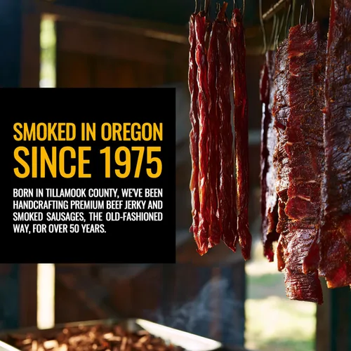 Vista 10 de Tillamook Country Smoker Zero Sugar Original Keto Friendly Salchichas ahumadas, 10 onzas (paquete de 2)