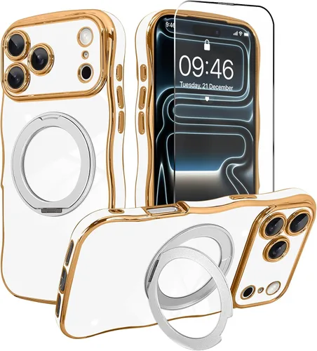 Vista 19 de tharlet for iPhone 17 Case Black with 360° Spin Magnetic Stand