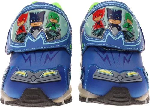 Vista 3 de PJ Masks Toddler Light Up Shoes, Athletic Shoe with Hook and Loop Strap