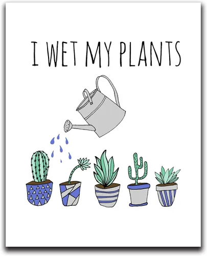 Vista 14 de Moonlight Makers Funny Wall Decor With Sayings, I Like People Who Smile When It's Raining, Funny Wall Art, Room Decor for Bedroom, Bathroom