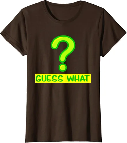 Vista 15 de Question Mark playera Guess What playera, hombre XL, Púrpura