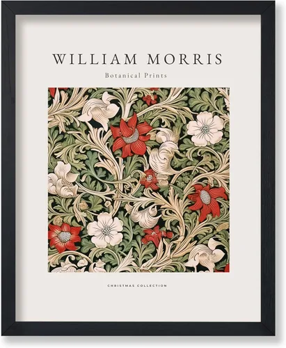 Vista 57 de Poster Master A Holly Jolly - Póster navideño, arte de invierno, diseño de pared moderno, regalo para hombres y mujeres, gran decoración para sala