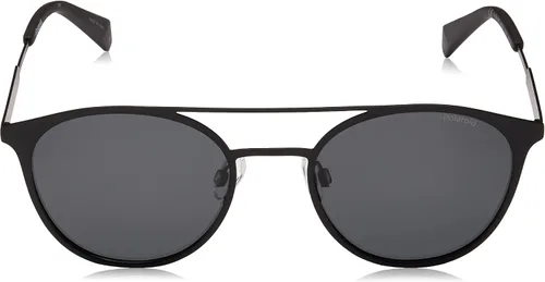 Vista 3 de Sunglasses Pld2052S Gafas de sol redondas, NegroGris Polarizado