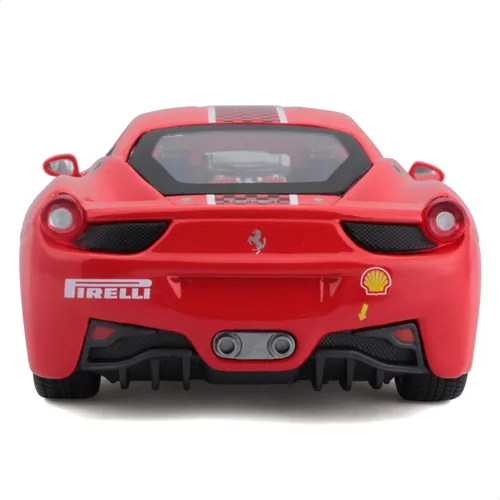 Vista 5 de Bburago B18-26302 Ferrari 1:24 458 Challenge, Rojo
