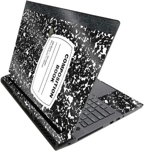Vista 498 de MightySkins - Skin brillante con purpurina para Alienware M17 R3 (2020) y M17 R4 (2021) - Diversión de los años 90 Acabado duradero con purpurina