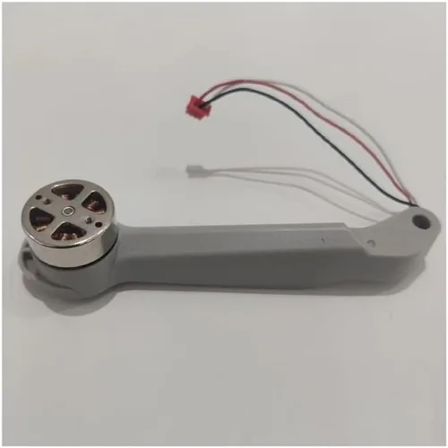 Vista 5 de Pieza de repuesto del motor delantero trasero A1 B1 A2 B2 con motor DIY accesorio para E88 EVO Drone sin escobillas (brazo A1 negro)