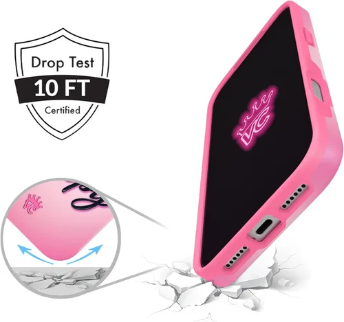 Vista 143 de VELVET CAVIAR Funda para iPhone 15, compatible con MagSafe, probada contra caídas de 10 pies, fundas protectoras de diseño, leopardo color rosa