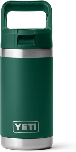 Vista 123 de YETI Rambler Jr. - Botella de 12 onzas para niños, con tapa con pajilla