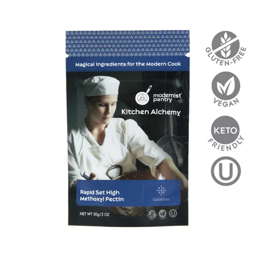 Vista 2 de Pectina - Set rápido de alto metoxilo vegano OU Kosher certificado - 50g/2oz