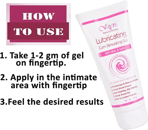 Vista 4 de Organic Care VIGINI - Gel lubricante 100% natural activo para mujeres, gel hidratante vaginal a base de agua, sin color añadido para la sequedad