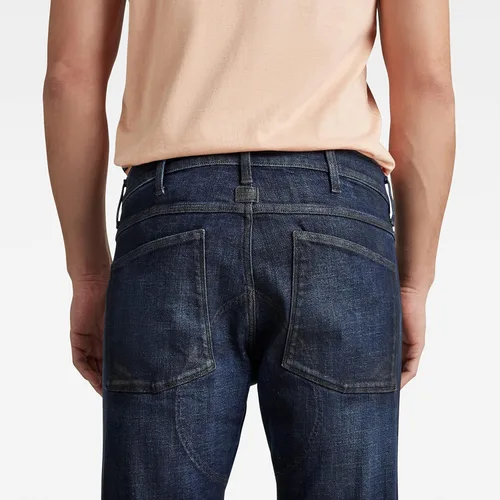 Vista 45 de G-STAR Jeans ajustados 5620 con cremallera 3D para hombre