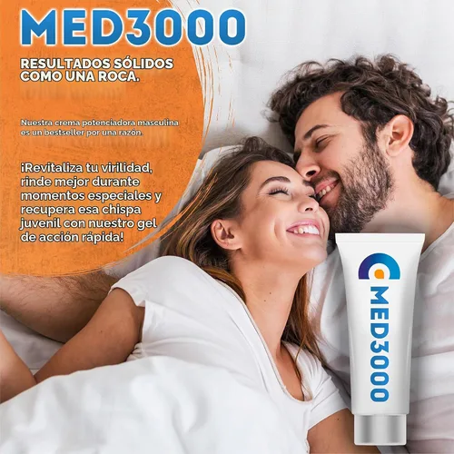 Vista 5 de Max Performance Med3000 Gel para hombre - Fórmula intensa para poder masculino