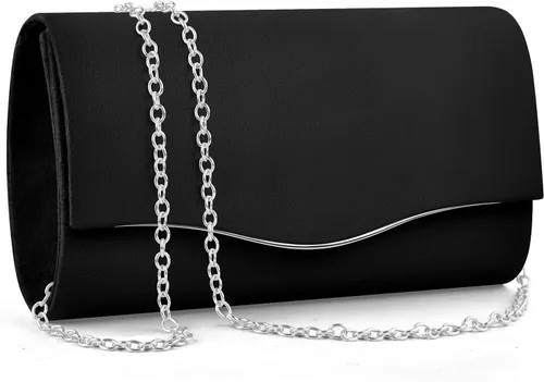 Vista 14 de TINDTOP - Bolsos de mano para mujer, formales para noche, de ante, con hombro, tipo sobre, para fiesta, bolsos cruzados, para boda, cóctel, bailes