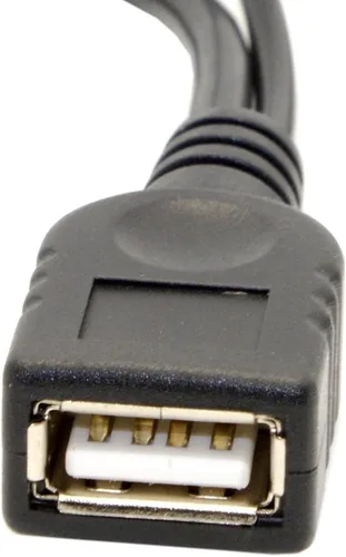 Vista 6 de cablecc USB-C Tipo-C USB 3.1 a USB 2.0 Cable de datos OTG hembra con alimentación para teléfono celular Pro