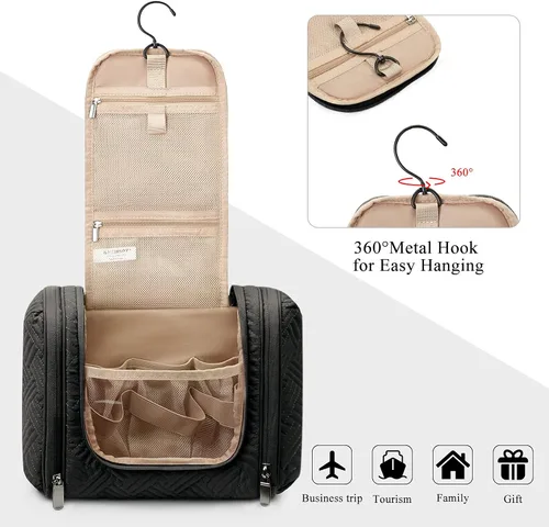 Vista 6 de BAGSMART Bolsas de viaje con bolsa de aseo, Bagsmart Neceser y bolsas de viaje