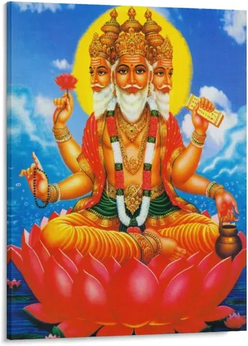 Vista 91 de Póster artístico con texto en inglés «Lord Shiva And His Family» («Lord Shiva And His Family») - Póster decorativo moderno para decorar la pared
