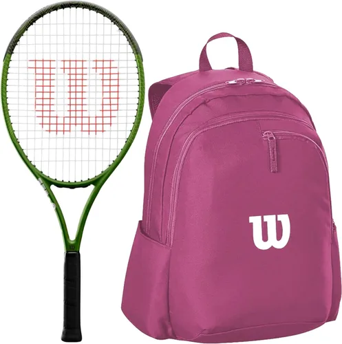 Vista 7 de Wilson Blade Feel Comp Jr - Raqueta de tenis incluida con una bolsa de tenis o mochila