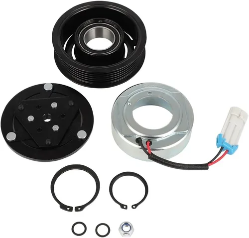 Vista 18 de CCIYU Embrague del compresor de CA para el coche 1993-1998 para el embrague del compresor del aire acondicionado de Mercury Villager 3.0L