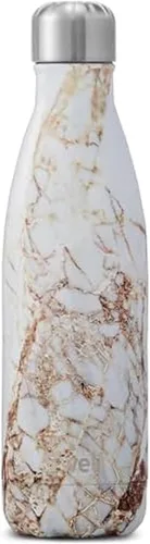 Vista 27 de S'well Botella de Agua de Acero Inoxidable, 17 oz, Angel Food, Recipientes con Aislamiento al Vacío de Triple Capa Mantienen las Bebidas Frías por