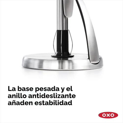 Vista 4 de Buen agarre simplemente papel higiénico, acero inoxidable OXO, Acero, Stainless, Paquete de 1