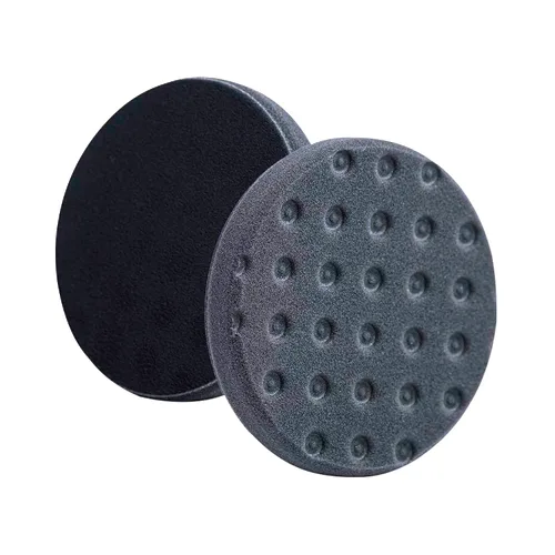 Vista 8 de Kit de almohadillas de espuma CCS de 3.5" (Set de 3) para corte ligero, pulido y acabado. Se ajusta a placa de apoyo de 3".
