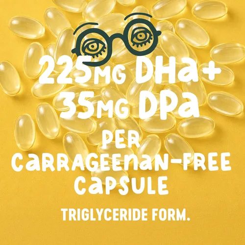 Vista 5 de Freshfield Suplemento vegano Omega 3, aceite de algas a base de plantas DHA