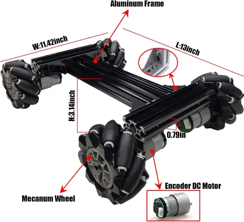 Vista 2 de SmaringRobot Kit de chasis de coche robot de metal