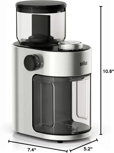 Vista 8 de Braun KG7070 - Molinillo de rebabas, acero inoxidable